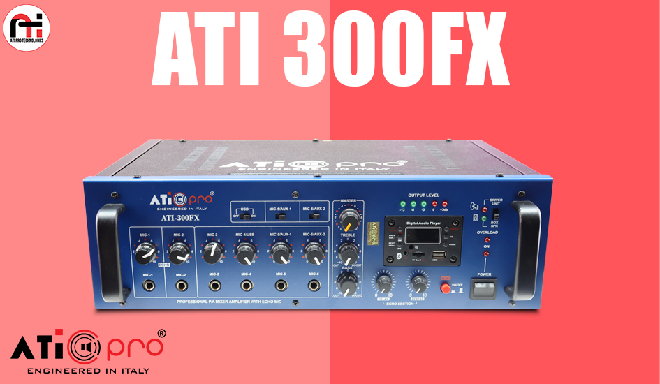 ATI-300FX PA Amplifier