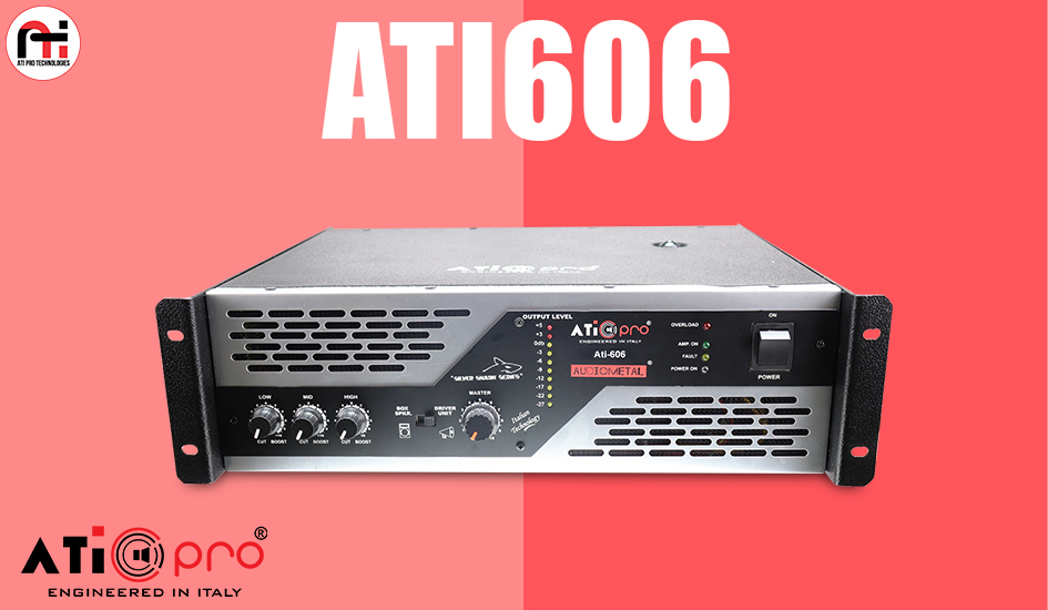 Introducing the ATI 606 Power Amplifier