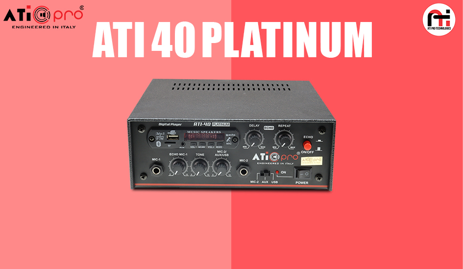 ATI 40 Platinum Amplifier
