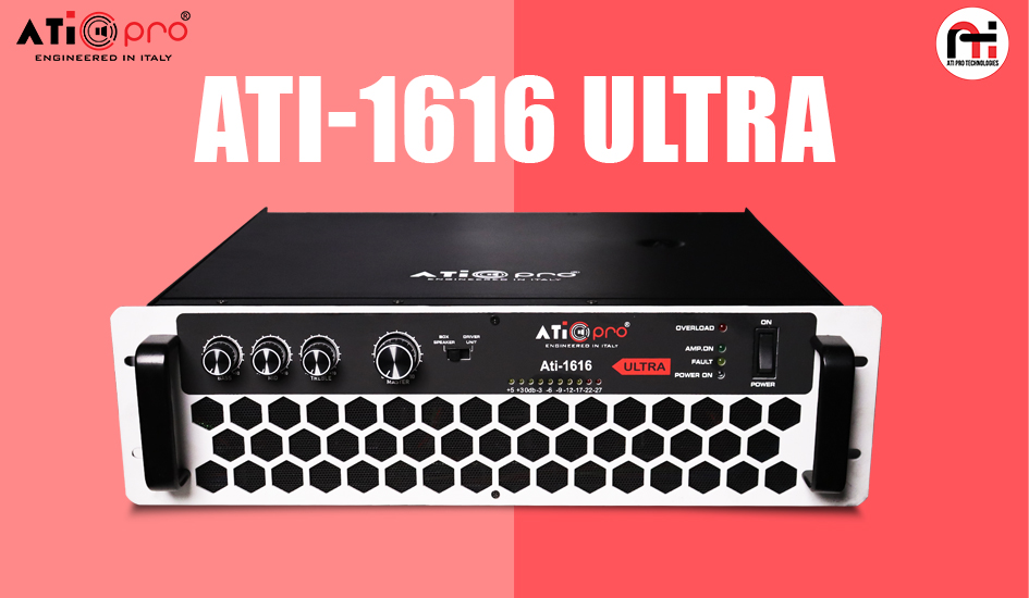 ATI 1616 Ultra PA Amplifier