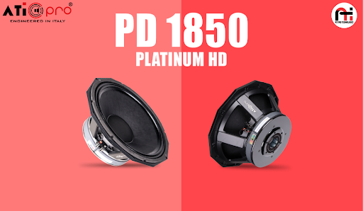 Ferrite DJ Speaker 18 Inch 1999+400 Watt Model PD1850 Platinum HD