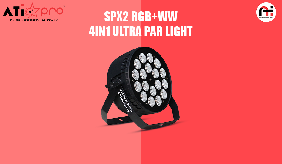 ATIPRO SPX2 RGB+WW 4in1 Ultra Par Light