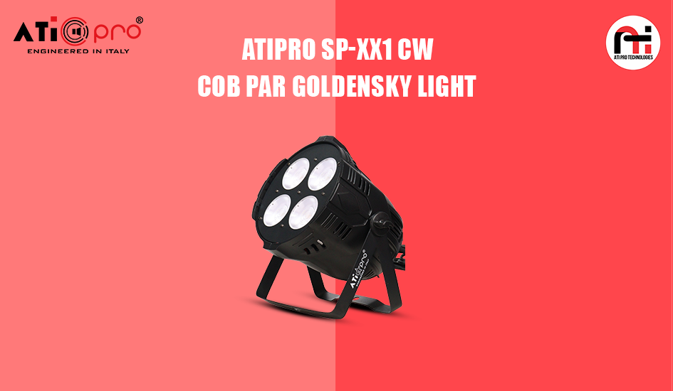 ATIPRO SP-XX1 CW COB PAR GOLDENSKY LIGHT