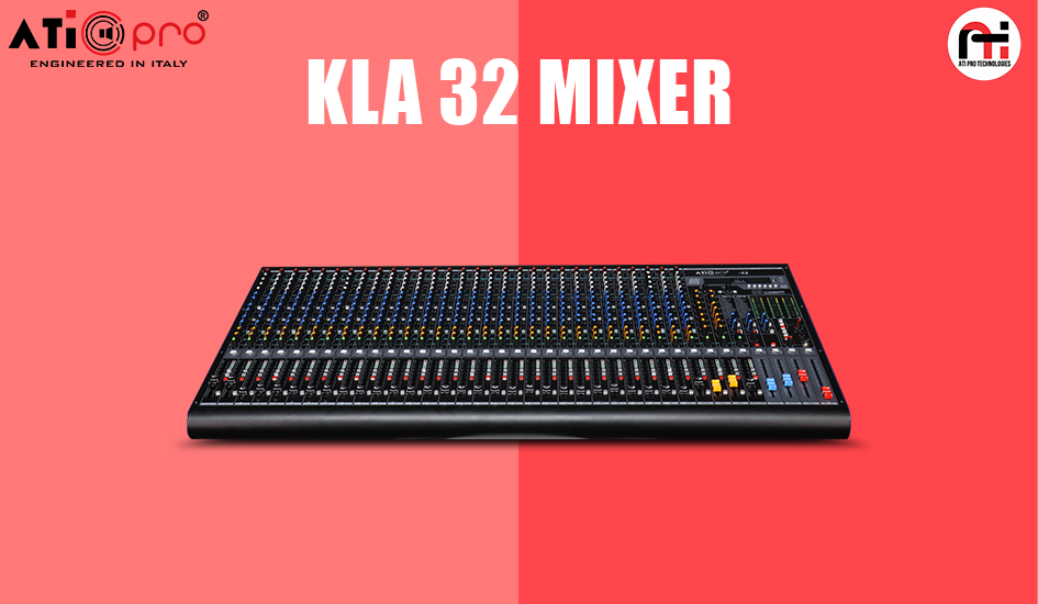 Live Mixer 32 Channel Model KLA 32 Mixer