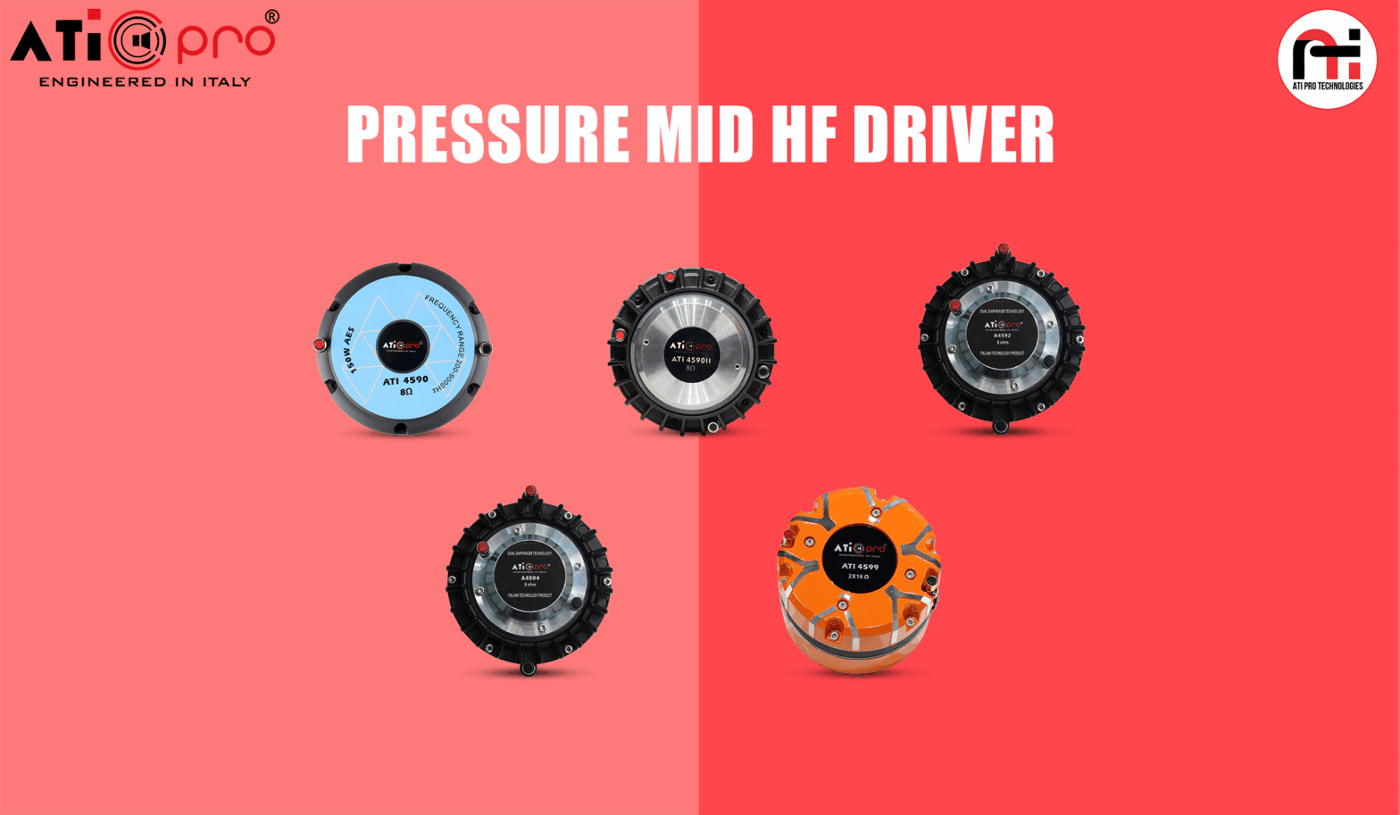 Pressure Mid HF Drivers