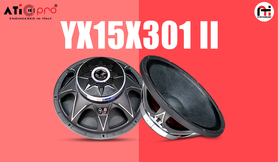 Powerful Performance with the YX15X301 II 15 Inch 460 Watt Ferrite DJ Speaker
