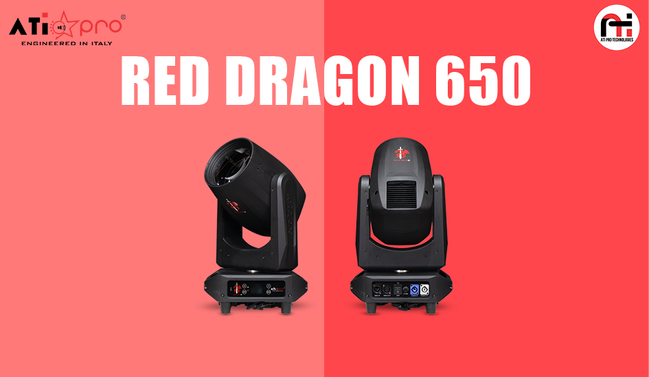ATI Pro Red Dragon 650 DJ Sharpy Light