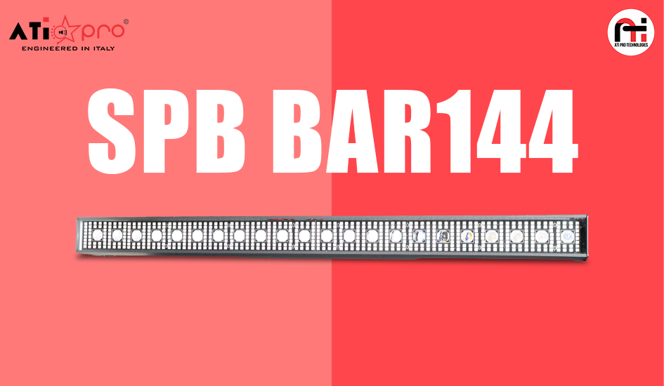 ATI SPB BAR144 192×3W RGB LED & 22×10W CW LED Bar