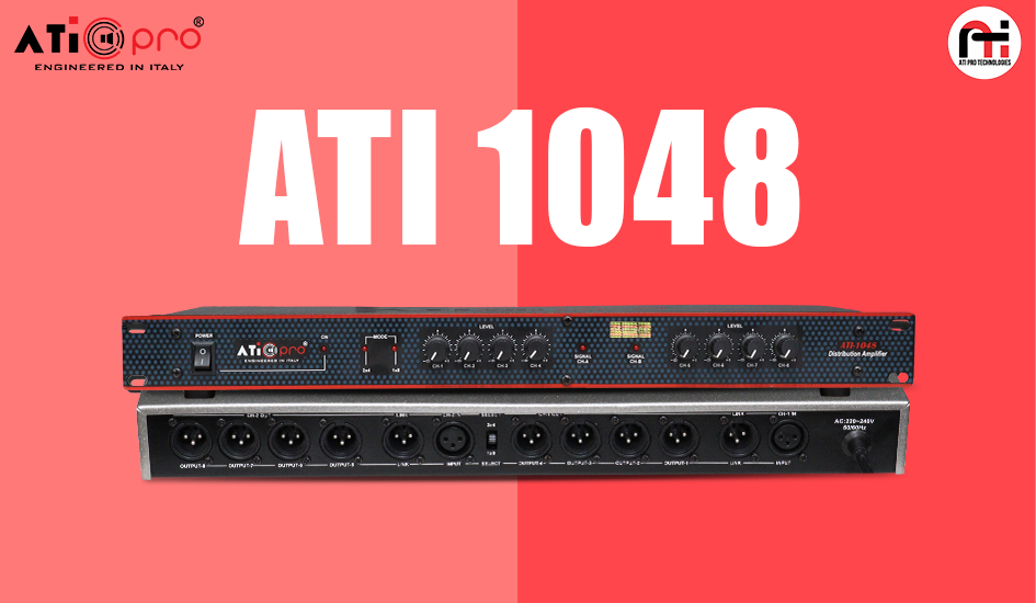 ATI 1048 Distribution DJ Amplifier