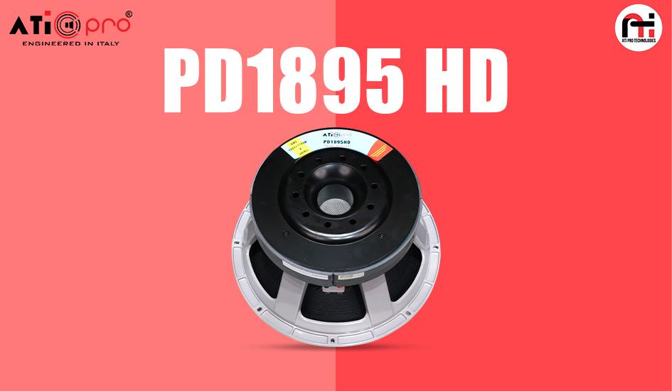 New Launch: ATI PD1895 HD 18″ Ferrite DJ Speaker with 1999+1200 Watt Output