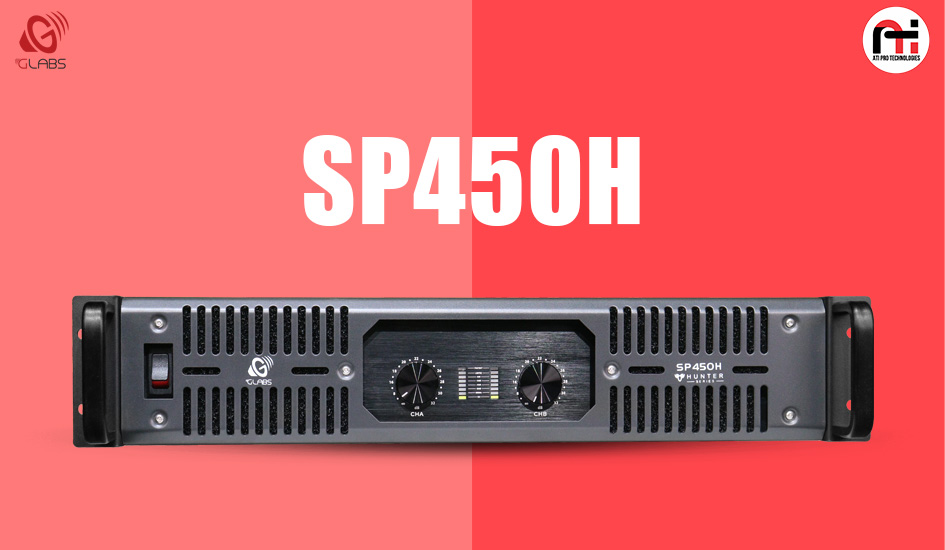 GLABS SP450H: The Perfect Amplifier for Events, Venues & Installations
