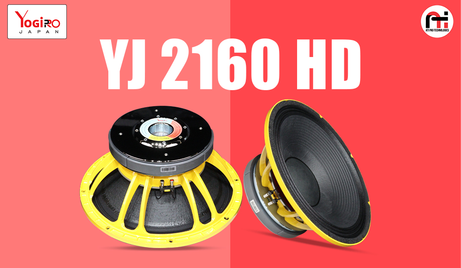 Experience Massive Sound with Yogipro YJ 2160 HD 21-Inch 3000W Ferrite DJ Speaker