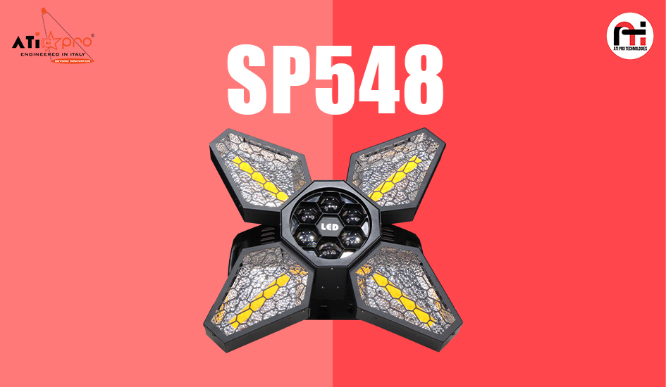 Brand New: ATI SP 548 RGB Four Point Maple Retro Fan Light for Stylish Spaces