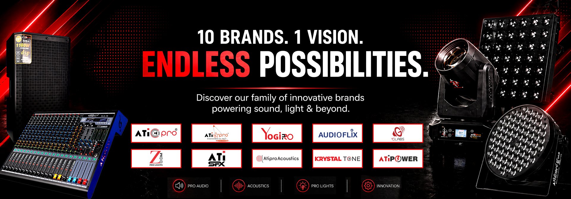 10 brands 1 vision
