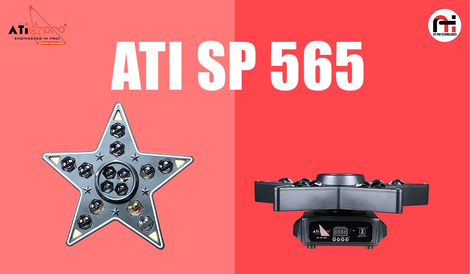 ATI SP 565 Five Pointed Star Beam Light New Launch by ATI Pro Technologies