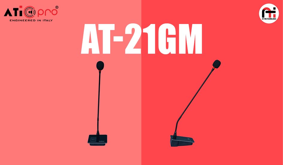 The Wait Is Over! ATI Pro Technologies Launches the AT-21GM Gooseneck Microphone