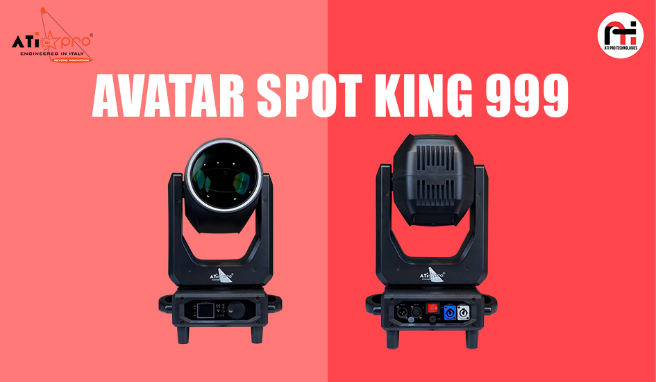 Introducing the New Avatar Spot King 999 Professional DJ Sharpy Light