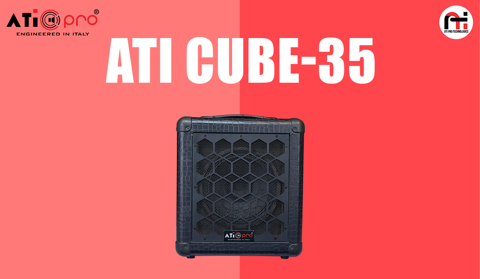 Introducing the New ATI Cube-35 Portable Speaker: Powerful Sound, Anywhere