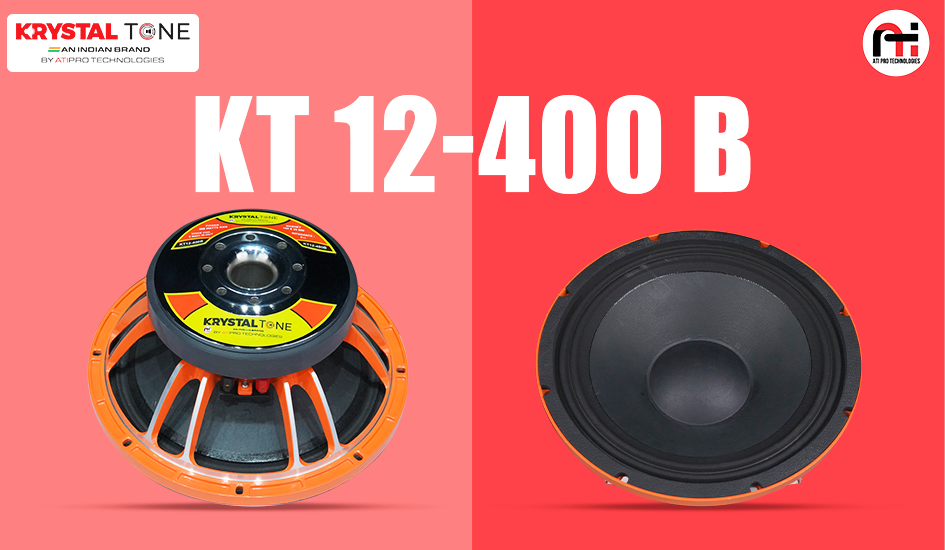 Introducing the New KT 12-400B – 12 Inch 400 Watt Ferrite DJ Speaker