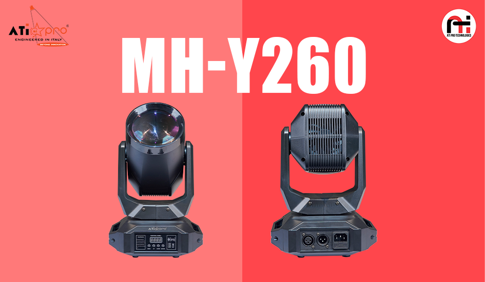 Experience Powerful Lighting with the Newly Launched MH-Y260 Mini Moving LED Beam