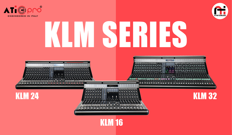 Take Your Live Sound to the Next Level with ATI Pro KLM Mixers