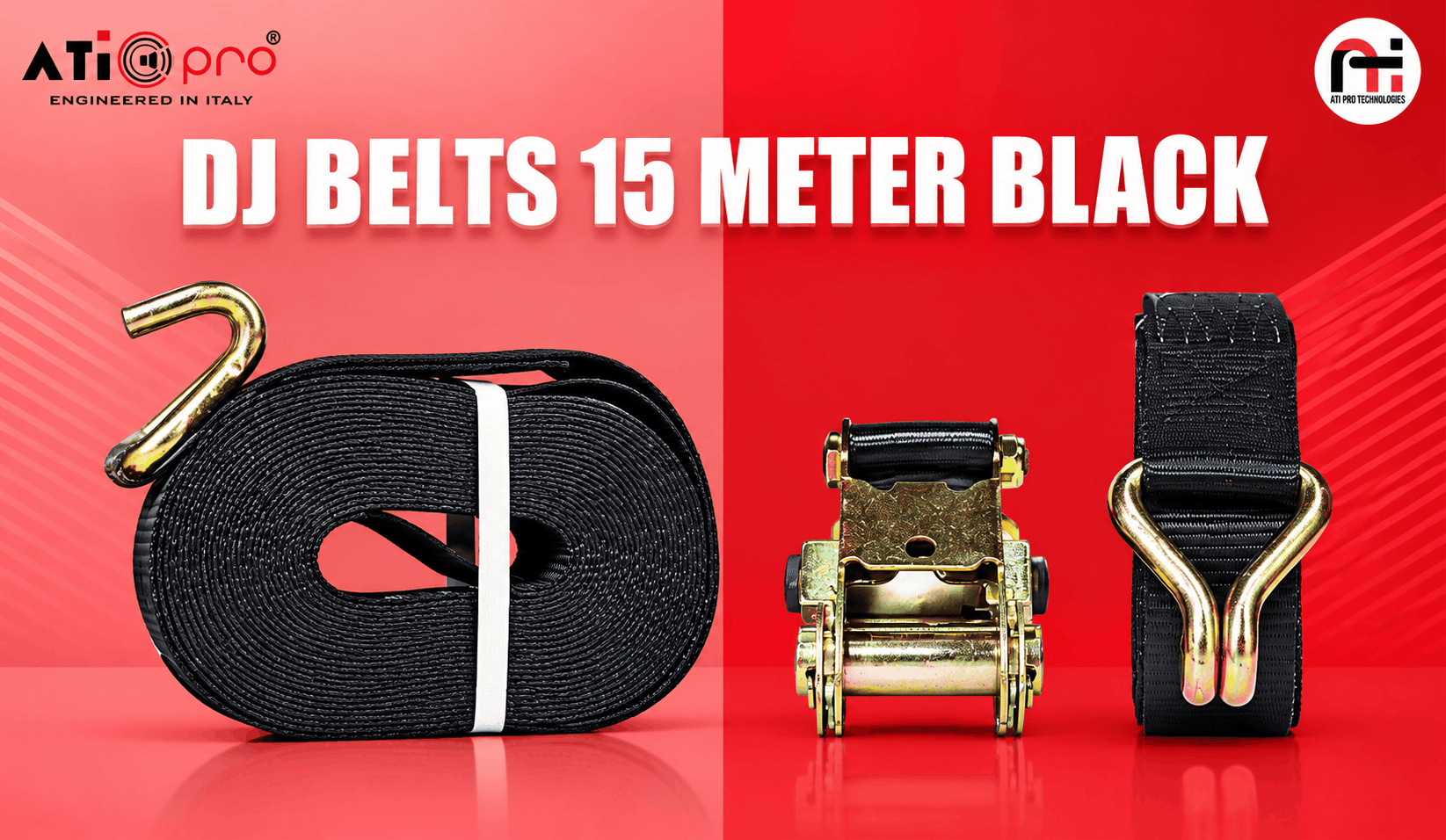 DJ Belts 15 Meter Black: The New Standard for Heavy-Duty Performance